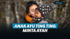Anak Ayu Ting Ting minta ayah