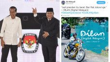 Cuitan "pemerintah dilan" hingga "indonesia seluar Eropa"