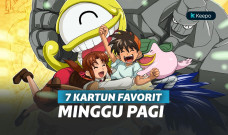 7 Kartun Minggu Pagi yang akan Bangkitkan Memorimu