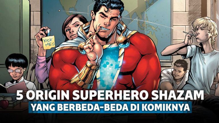 superhero shazam