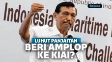 Luhut beri amplop kiai zubair