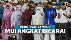 Saf salat campur kampanye Prabowo Sandi