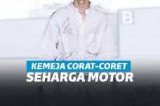 Baju seragam dicoret