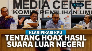 KPU Klarifikasi Hoaks Pemilu