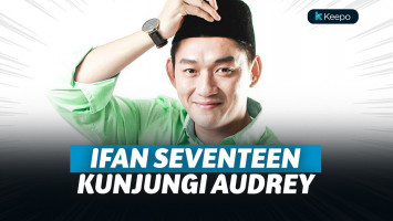 ifan seventeen kunjungi Audrey