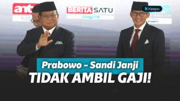 Gaji Prabowo - Sandi