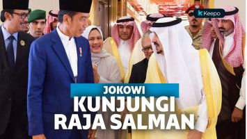 Jokowi Kunjungi Raja Salman Di Masa Tenang Kampanye