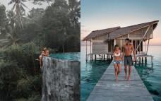 Nekat melakukan pose berbahaya