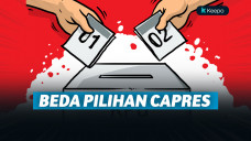 Beda pilihan capres