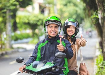 Ilustrasi ojek online