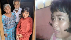 Nabila menangis karena merasa dibully