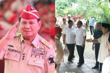 Prabowo disapa presiden