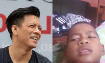 Bocah salah Lagu Nekat Bernyanyi