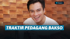 Baim wong traktir pedagang sepuasnya