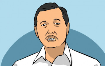 Ilustrasi Luhut Binsar Pandjaitan