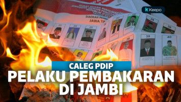 Caleg PDIP bakar surat suara Jambi