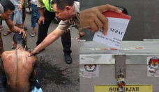 Ilustrasi caleg stress