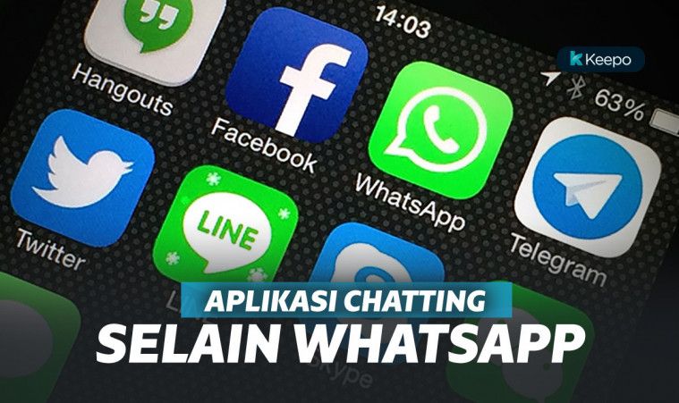 Terbaik! 10 Aplikasi Chatting Alternatif Saat WhatsApp Eror