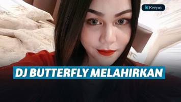 DJ Butterfly melahirkan