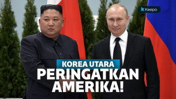 Kim Jong Un dan Vladimir Putin