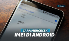 Cara mengecek IMEI