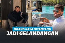 Pria tajir jadi gelandangan 1