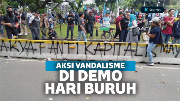 Kota Besar Jadi Korban Vandalisme Hari Buruh
