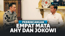 Pertemuan penting AHY dan Jokowi