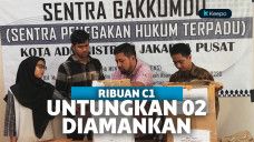 Polisi amankan ribuan formulir C1 diduga untungkan Prabowo-Sandi