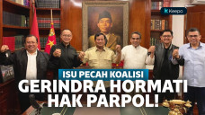 Gerindra Angkat Bicara Soal Isu Perpecahan Koalisi Indonesia Adil Makmur
