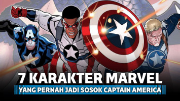 Sosok Captain America selain Steve Rogers di komik Marvel