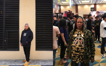 Kakek bergaya hypebeast