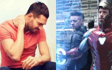 Ilustrasi menonton avengers