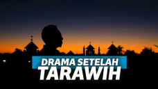 drama netizen sepulang tarawih