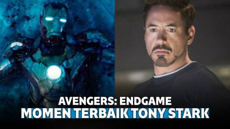 Momen Tony Stark di Avengers: Endgame