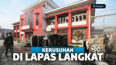 Tolak Sidak Narkoba, Lapas Langkat Dibakar Para Napi