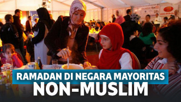 Tetap Meriah, Begini Tradisi Ramadan di Negara-Negara Mayoritas Non-Muslim