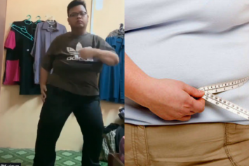 Berat badan turun 40 kg