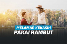 Melamar pakai rambut