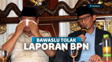 Bawaslu Tolak Laporan Dugaan kecurangan Pemilu BPN Prabowo-Sandi