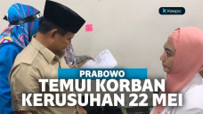 Prabowo Jenguk Pendukung 02 Yang Jadi Korban Kerusuhan 22 Mei