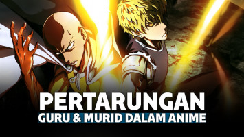 Pertarungan Guru dan Murid Terdahsyat dalam Anime