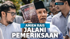 Amien Rais Penuhi Panggilan Penyidik Terkait Kasus Makar