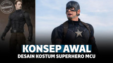 Konsep Awal Desain Kostum Superhero MCU