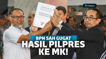 BPN Prabowo Sandi Resmi Ajukan Gugatan Sengketa Pilpres Ke MK