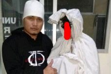 pelaku saat ditangkap