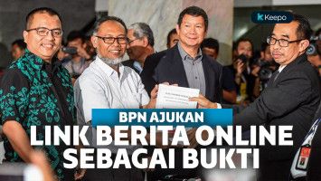 BPN Ajukan Link Berita Sebagai Bukti Ke MK