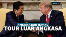 Donald Trump dan Abe Shinzo