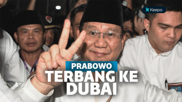 Prabowo Subianto Terbang ke Dubai bersama Anggota Parlemen Rusia