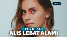 Trik alis lebat alami